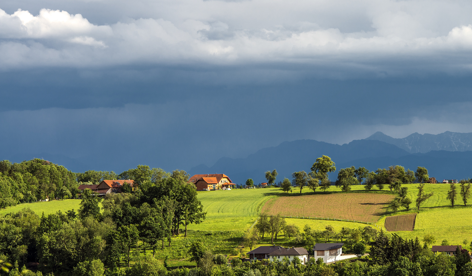 Regen u. Sonne