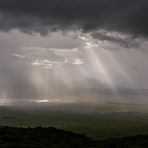 Regen über Afrika