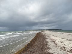 Regen über Æbelø