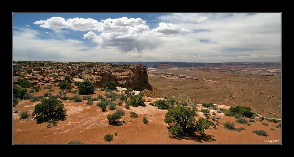 Regen über Canyonlands