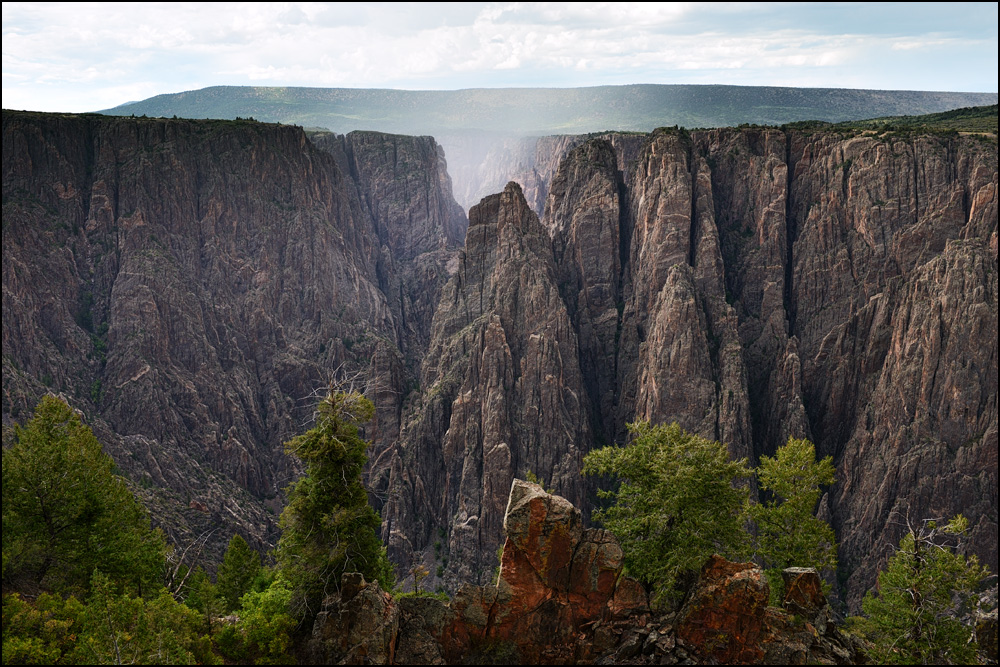 [ Regen über dem Black Canyon ]