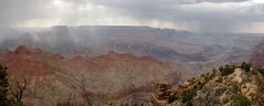 Regen über dem Grand Canyon III
