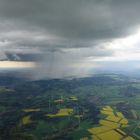 Regen über der Eifel