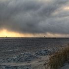 Regen über der Ostsee