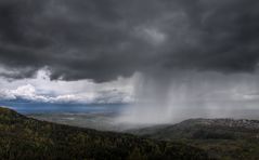 Regen über Gosheim