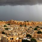 Regen über Jaisalmer