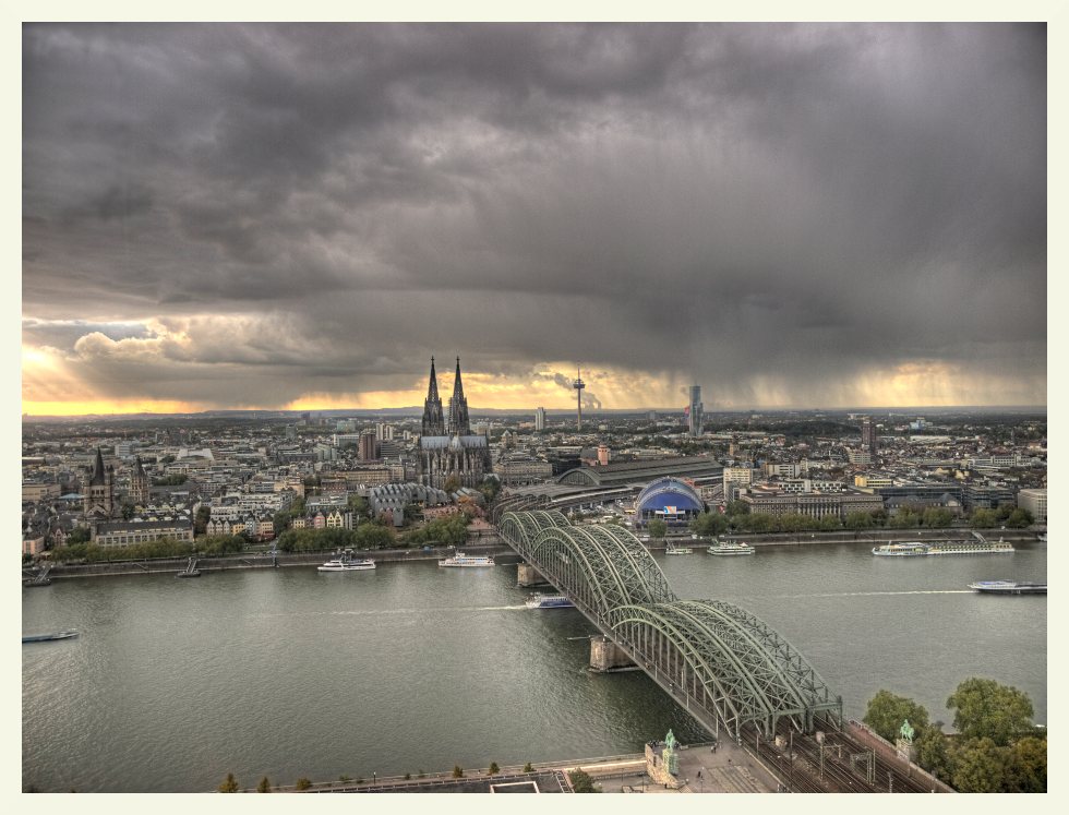 Regen über Köln 1 - neu