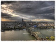 Regen über Köln 2