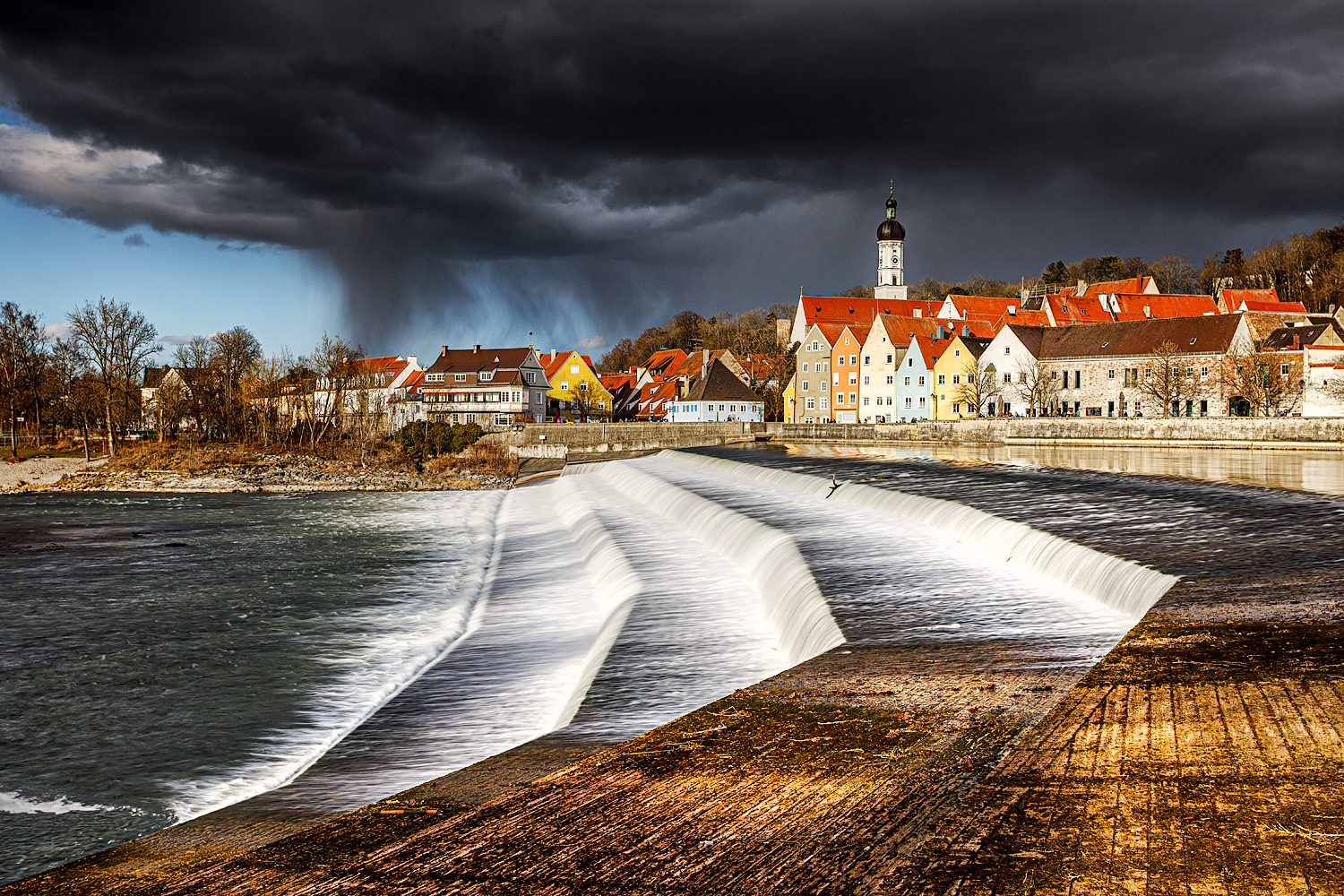 regen über landsberg