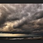 Regen über Warnemünde