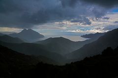 Regen überm Land