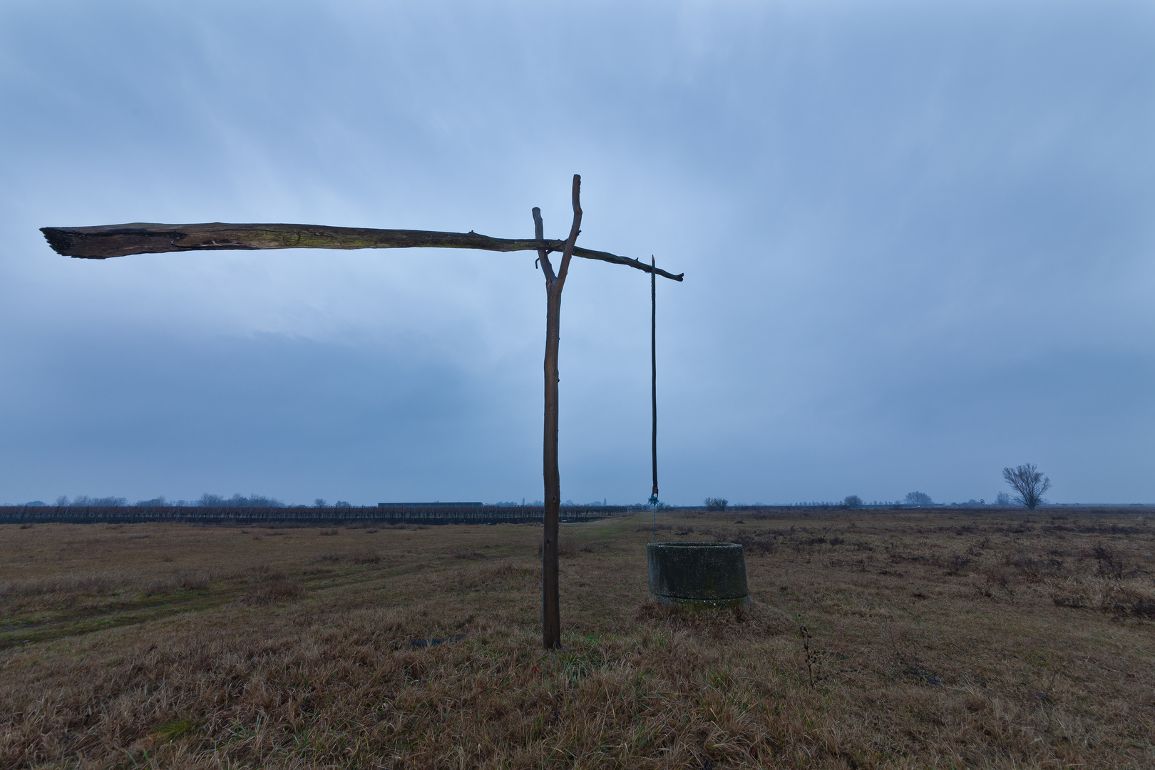 Regen übers Land