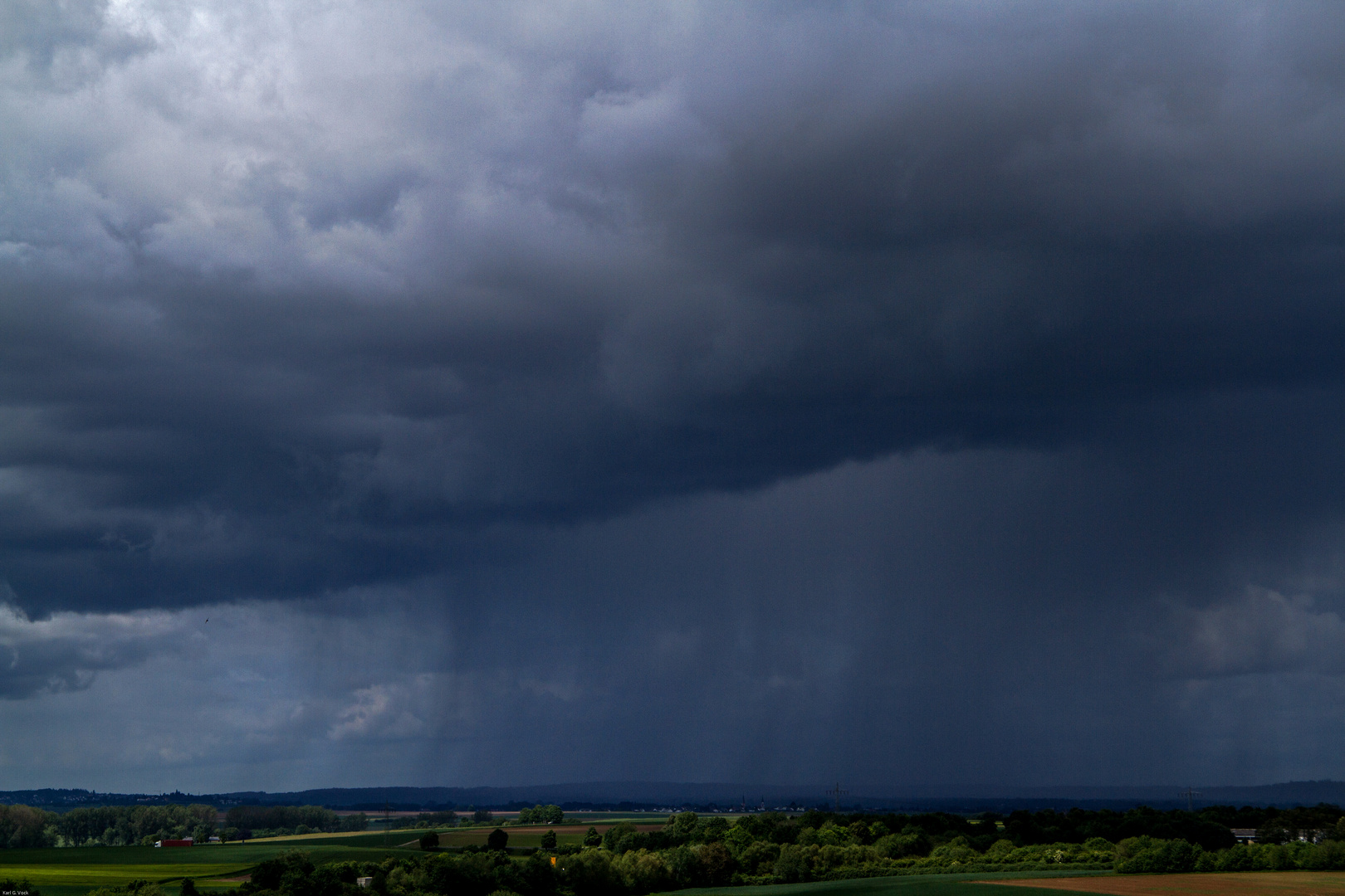 Regen und Licht