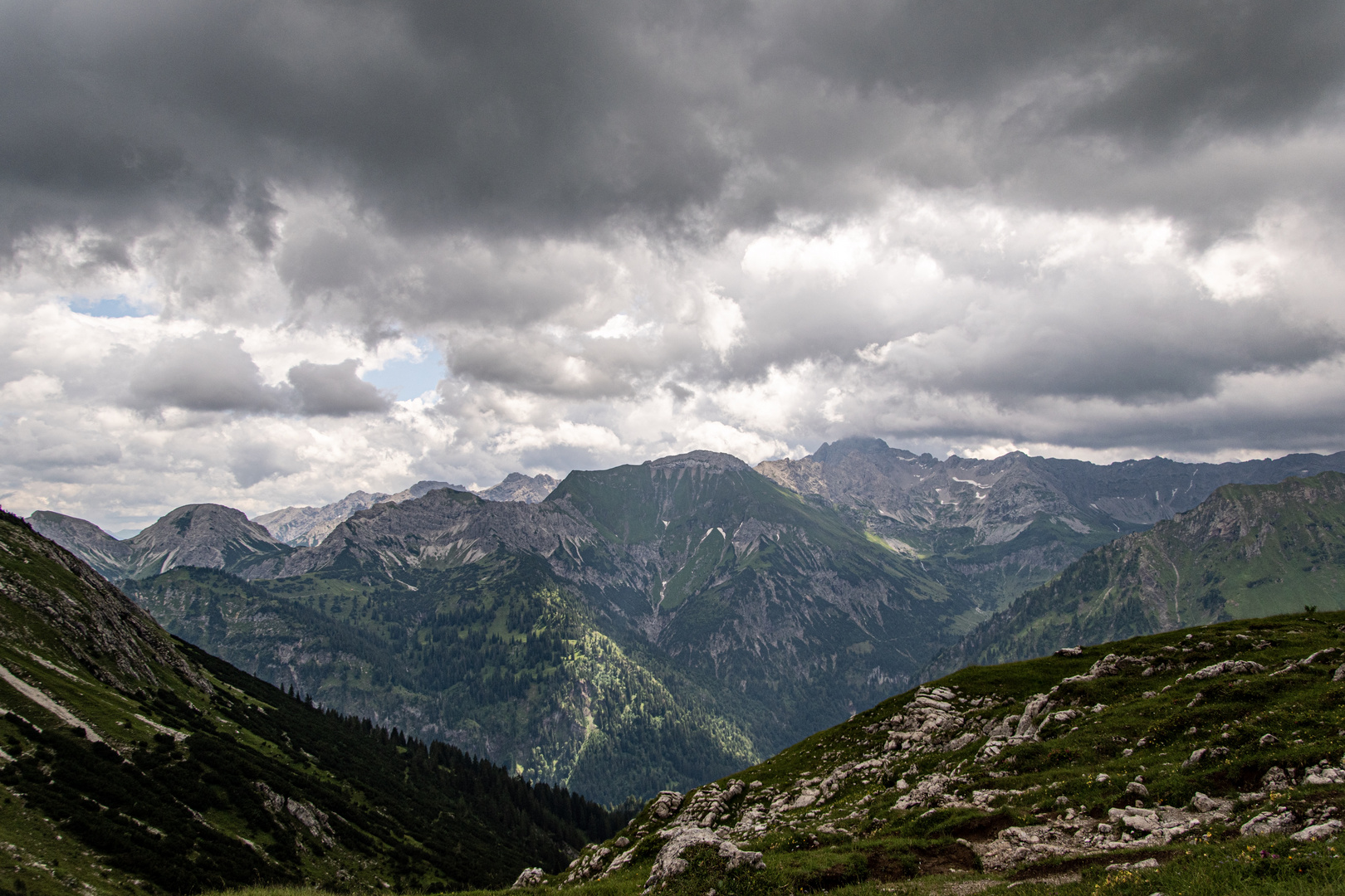 Regen und Sonne 