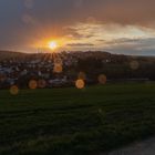 Regen und Sonne über Wallrabenstein