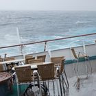 Regen und Sturm bei der Überfahrt