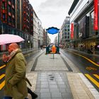 Regen unter den Linden