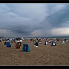 Regen vor Warnemünde