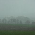 Regen war nicht gemeldet, dafür gab´s Hagel