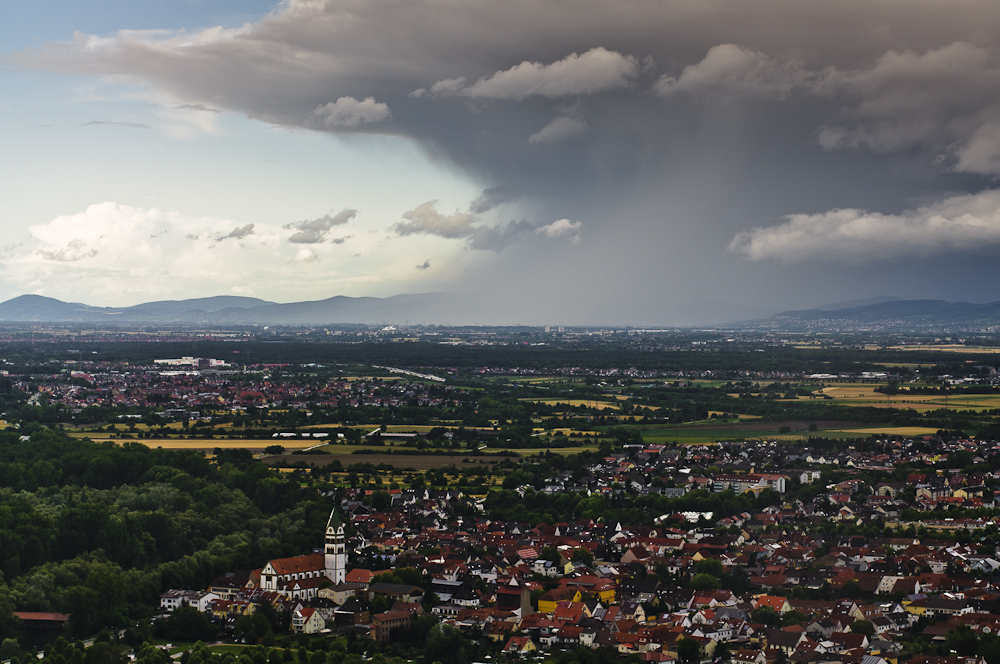 Regen wird kommen