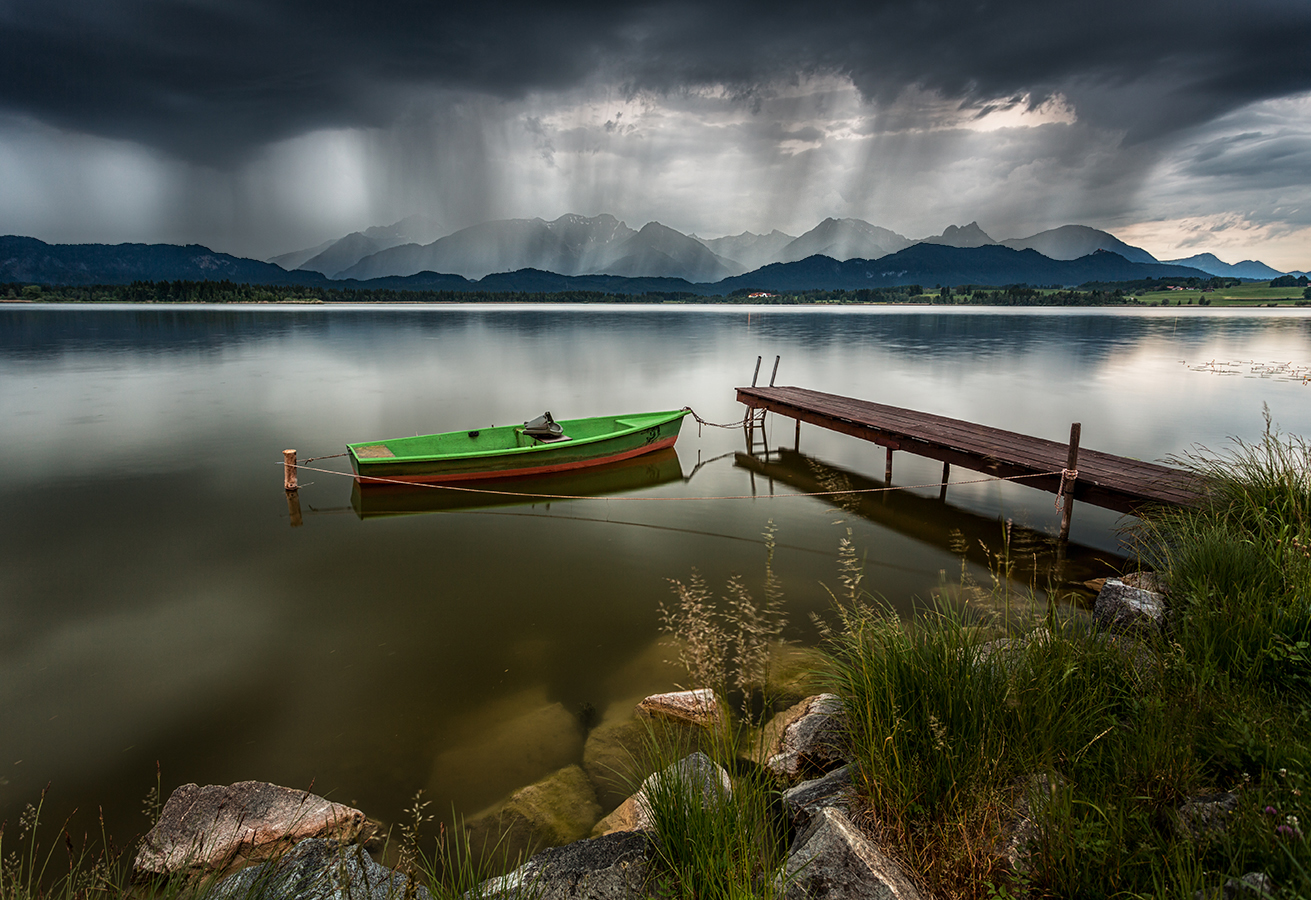 regen zieht auf 