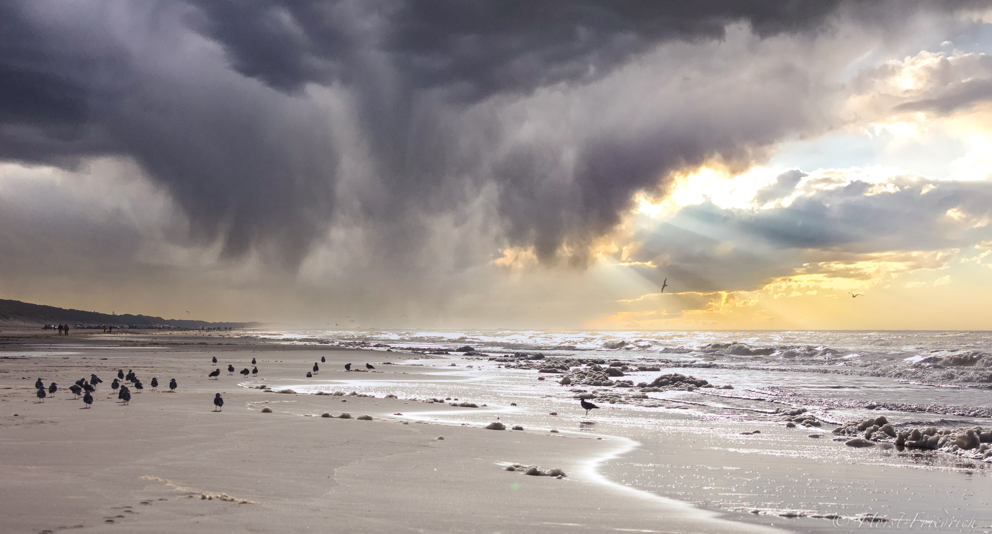 Regen zieht auf