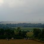 Regen zieht übers Land