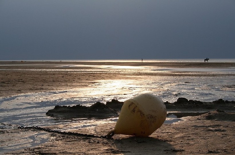 Regenabendstimmung am Meer