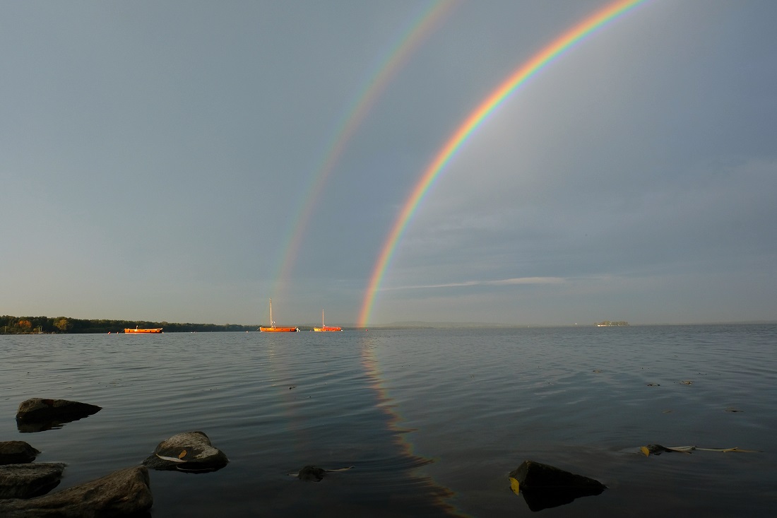 Regenbögen am Steinhuder Meer