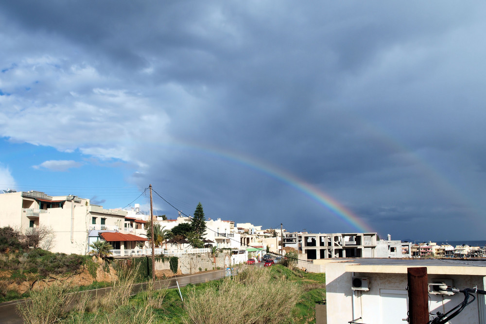 Regenbögen auf Kreta