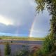 Regenbgen in Schweden