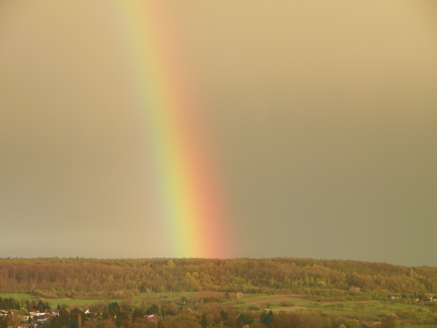 Regenbögen über Güdingen