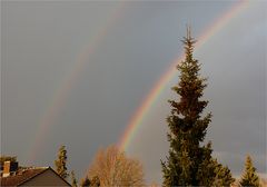 Regenbogen 19.12 Uhr  am 11.4.15 