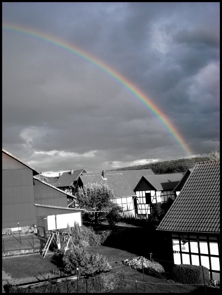 Regenbogen.