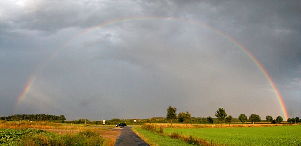 Regenbogen am 16.8.2004