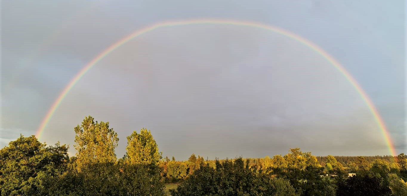 Regenbogen am 25.09.2020 in Wiesental