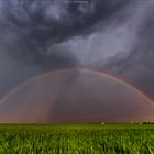 Regenbogen am Abend