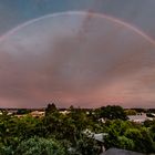 Regenbogen am Abend