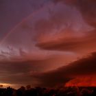 Regenbogen am Abend