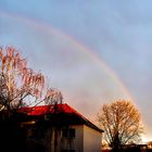 Regenbogen am Abend