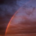 Regenbogen am Abend