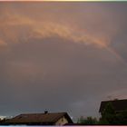 Regenbogen am Abendhimmel