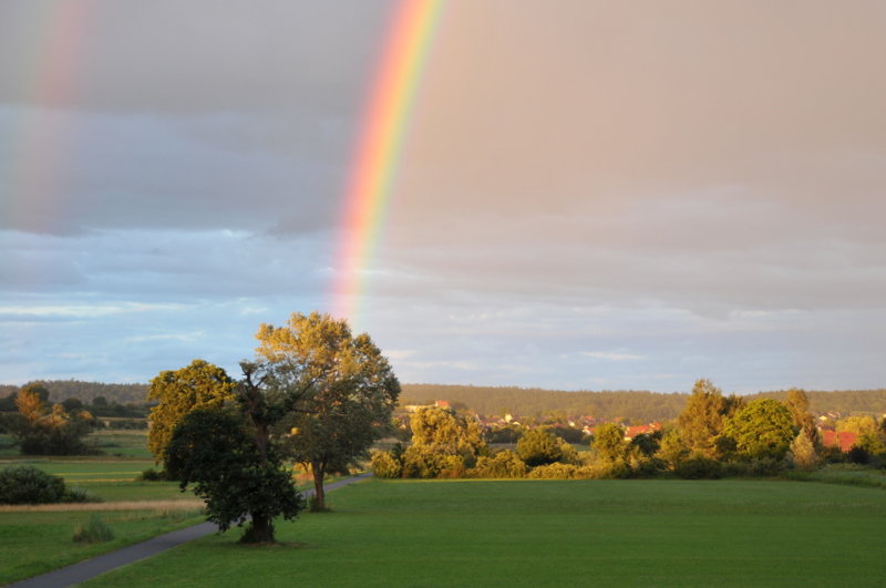 Regenbogen am Bodensee