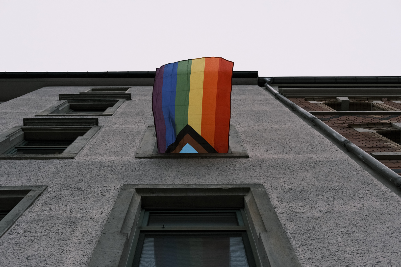 Regenbogen am Fenster