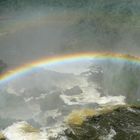 Regenbogen am grossen Wasser Iguazú