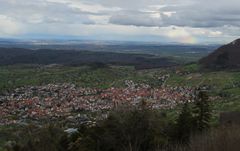 Regenbogen am Horizont