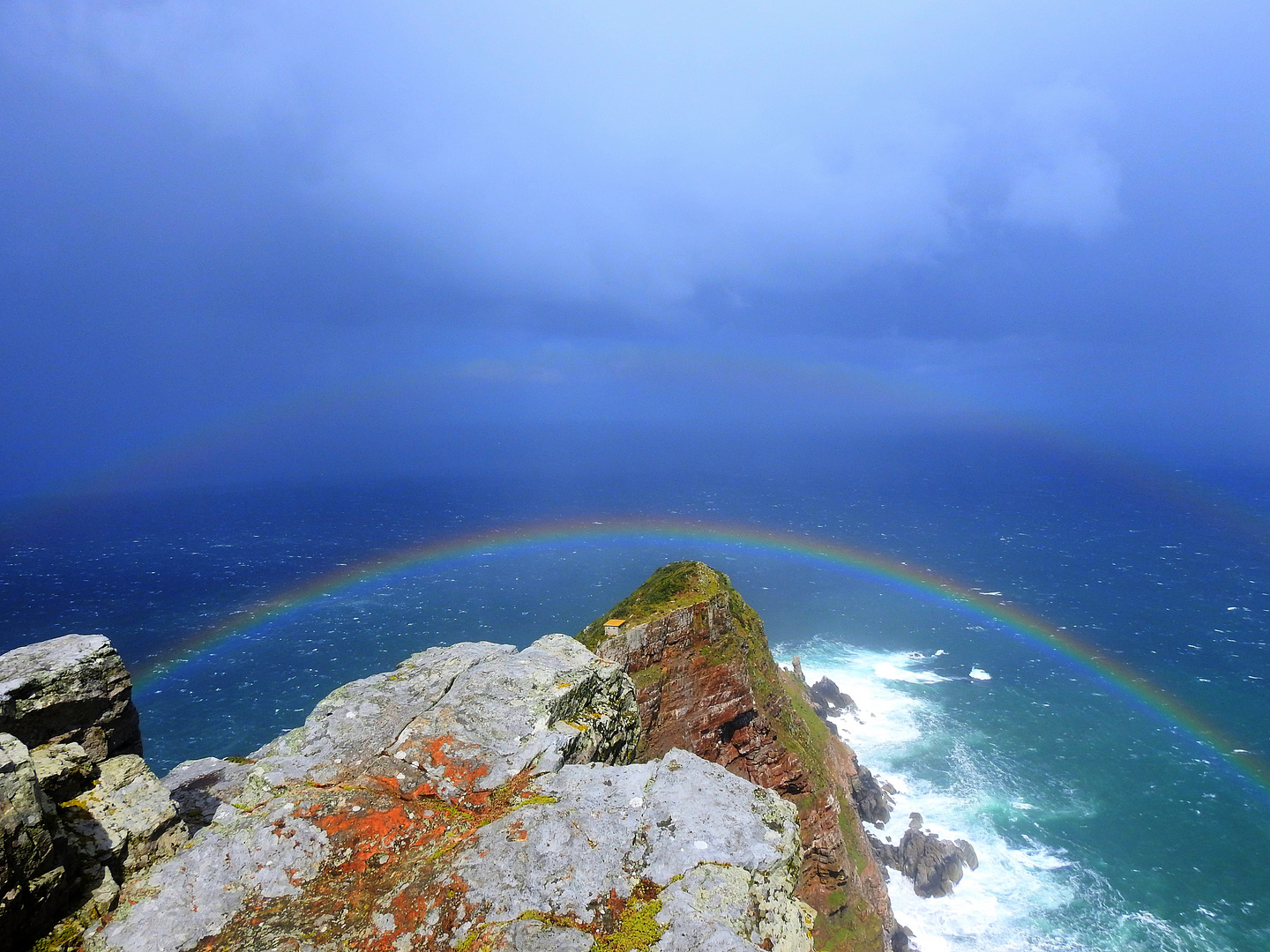 Regenbogen am Kap der Guten Hoffnung