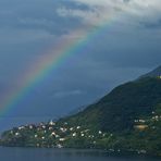 Regenbogen am Lago Maggiore