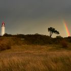 Regenbogen am Leuchtturm Dornbusch