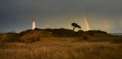 Regenbogen am Leuchtturm Dornbusch